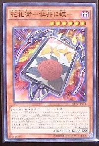 花札衛-牡丹に蝶-